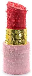 PartyDeco Pinata - rúzs, 20×54×20 cm - PartyDeco (Pin10)