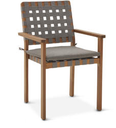 Tchibo - Rakásolható kerti szék - szürke