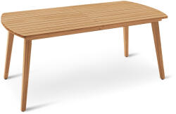 Tchibo - Kihúzható kerti asztal - barna