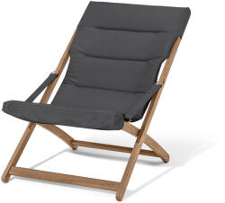Tchibo - Összecsukható kerti nyugszék - szürke