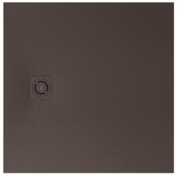 Roca Terran-N Stonex zuhanytálca 90x90 cm csúszásgátló felülettel és lefolyóval, kávé APA0138438401660 (APA0138438401660)