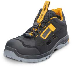 CERVA PANDA PRIMO S1PS ESD LG SR / Védőszandál S1PS ESD LG SR - fekete/narancssárga 48 (02030178C1048)