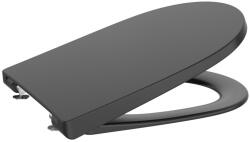 Roca Ona Soft Close WC ülőke, matt fekete A801E12081 (A801E12081)