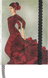  Boncahier Napló Flamenco 17x13 cm (N86547)