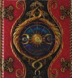  Boncahier Grimorio 50512 Napló Dombornyomott Keménytáblás Borító Mágneses Záródás (AAE192)