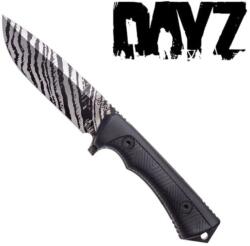 ANV Cuțit cu lamă fixă P250 DAYZ ANV® (Culoare: Negru, Variantă: Black with silver stripes)