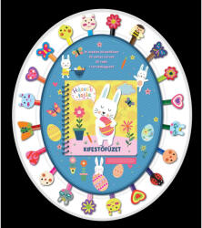  Húsvéti Tojás Kifestőfüzet 16 Oldalas Gyerekeknek Húsvéti Motívumokkal Ceruzakészlettel 20 Ceruzával 20 Radírral És 1 Ceruzahegyezővel Kreativitást És Kézügyességet Fejlesztő Kreatív Időtöltéshez (AAD