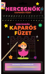  Kaparós Füzet - Hercegnők Kreatív Foglalkoztató Gyerekeknek Kézügyességet És Kreativitást Fejlesztő Mesés Hercegnők Kastélyok És Varázslatos Tájak Felfedezéséhez Ideális Időtöltés Minden Kis Álmodozón