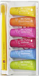 CURAPROX Be You Fogkrém Szett 6 db-os Kiszerelés + Fogkefefe (6x10ml+1x)