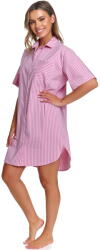 Doctor Nap Cămașă de noapte DOCTOR NAP TM. 7427 MIAMI PINK: S/M (TM.7427.MIAMI_PINK S/M)