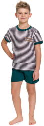 Doctor Nap Pijama băieți DOCTOR NAP PDU. 7405 CHOCO GREEN: 146/152 (PDU.7405.CHOCO_GREEN 146/152)