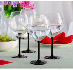 Altom Design Royal Leerdam Onyx vörösboros pohár készlet - 4 darabos 700 ml (IMO-ALT-0103006404-649065)