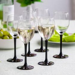 Altom Design Royal Leerdam Onyx fehérboros pohár készlet - 6 darabos 250 ml (IMO-ALT-0103006263-795495)