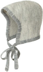 Disana kötött merinói gyapjú babasapka - grau-natur 42/46 (1) (DS-3611911001)