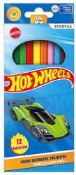 Starpak Hot Wheels autós színes ceruza készlet 12 db-os (553671)