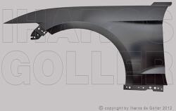 Ford Mustang 2014-2017 - Első sárvédő bal (acél)