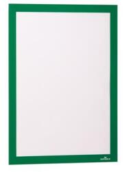 DURABLE Infokeret, A4, öntapadó háttal, DURABLE DURAFRAME® , zöld (488205) - papir25