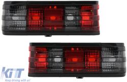 KITT Lightning Hátsó Lámpák Mercedes W201 190 (12.1982-05.1993) piros fehér átlátszó (TLMBW201RC)
