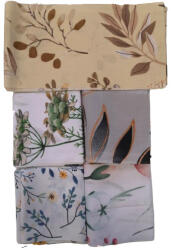  Pamut maradék kreatív csomag - virágos-leveles mintákkal 2 kg