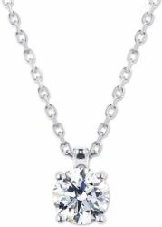 White & Black Gyémánt nyaklánc, fehérarany - 5, 0mm - 0, 5 karát - GIA (AU14383)