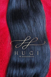  1. Fekete /2. osztályú/ Nanogyűrűre , Mikrogyűrűre előkészített hajak /választható/ (749724)