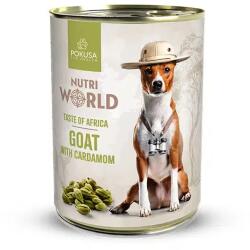 POKUSA Nutri World Taste of Africa - kecske és kardamom nedves eledel 400 g