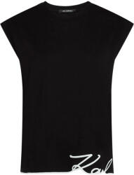 Karl Lagerfeld Top Signature Hem B2W17018 999 black (B2W17018 999 black)