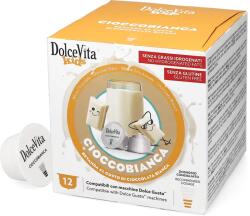 Dolce Vita | Cioccobianca - Ciocolată caldă albă - 12 capsule compatibil Dolce Gusto