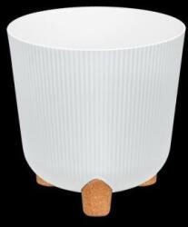  Kaspó Nostalgia magas 3 lábú 25cm Szín: Barna