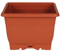 Elif Plastic Virágláda alátéttel - 4 L (20 × 17 × 14, 5 cm)