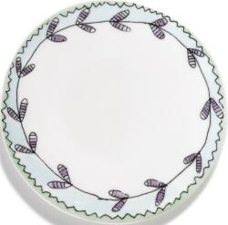 Serax Set 2 farfurii pentru pâine Midnight Flowers Blossom Milk, 11.5 cm, alb, ceramică (B9223100-403)