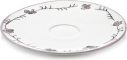 Serax Set 2 farfurii suport pentru boluri de supă Midnight Flowers Dark Viola, 18 cm, violet (B9223125-400)
