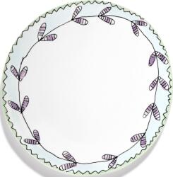 Serax Set 2 farfurii întinse Midnight Flowers Blossom Milk, 28 cm, alb, ceramică (B9223104-403)