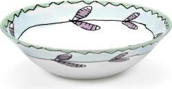 Serax Set 2 boluri joase Midnight Flowers Blossom Milk, 18 cm (B9223116-403)