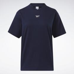 Reebok Tricou Dama, Reebok, Relaxed Fit Tee, Albastru Inchis, Bumbac (HS4724-M)