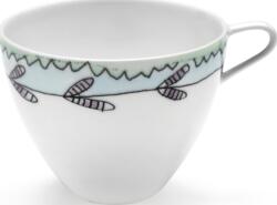 Serax Set 2 cești pentru cafea Midnight Flowers Blossom Milk, 80 ml, alb, porțelan (B9223127-403)