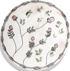 Serax Set 2 farfurii întinse Midnight Flowers Mirtillo Nude, 28 cm, roz (B9223104-414)