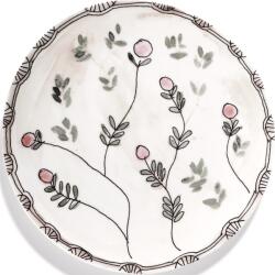 Serax Set 2 farfurii pentru servire Midnight Flowers Mirtillo Nude, 31 cm, roz nude (B9223105-414) Tava
