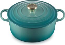 Le Creuset Vas de gătit Signature 26 cm bleu riviera (21177260994450)