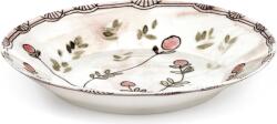 Serax Set 2 farfurii adânci Midnight Flowers Mirtillo Nude, 22 cm, roz, ceramică (B9223113-414)