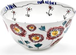 Serax Set 2 boluri Midnight Flowers Anemone Milk, 18 cm, alb, ceramică (B9223120-307)