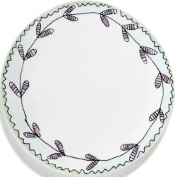 Serax Set 2 farfurii pentru mic dejun Midnight Flowers Blossom Milk, 20 cm, alb (B9223102-403)