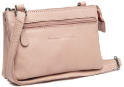 The Chesterfield Brand Geanta umar dama piele naturala roz pal, 1.2 litri, Osaka, The Chesterfield Brand