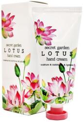 Jigott Крем за ръце с лотос, растителни екстракти и бета-глюкан JIGOTT SECRET GARDEN LOTUS HAND CREAM 100 ml