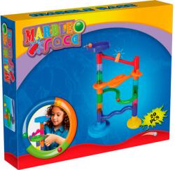 Home and Mode Marble Race Golyópálya 8 Műanyag Golyóval - 18 x 12 x 42 cm, Színes Dobozban (S34496130)