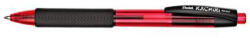 Pentel Golyóstoll, 0, 35 mm, nyomógombos, PENTEL "Kachiri BK457", piros (COPENBK457P)