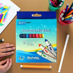 MOS Filctoll MOS M57 készlet 12 szín/klt mosható