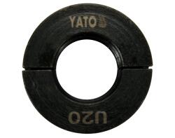 TOYA Krimpelő betét YT-21750 Krimpelőhöz U-típus 20 mm (YT-21756) (YT-21756)
