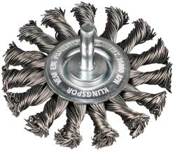 Klingspor Csapos körkefe fonott egysoros 75 x 12 x 6 mm 0.5 nemesacél (358321)