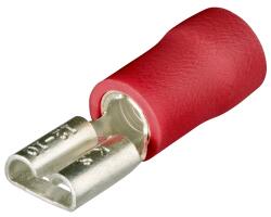 KNIPEX kábelsaru lapos piros 4.8mm 0.5-1mm2 100db (97 99 010)